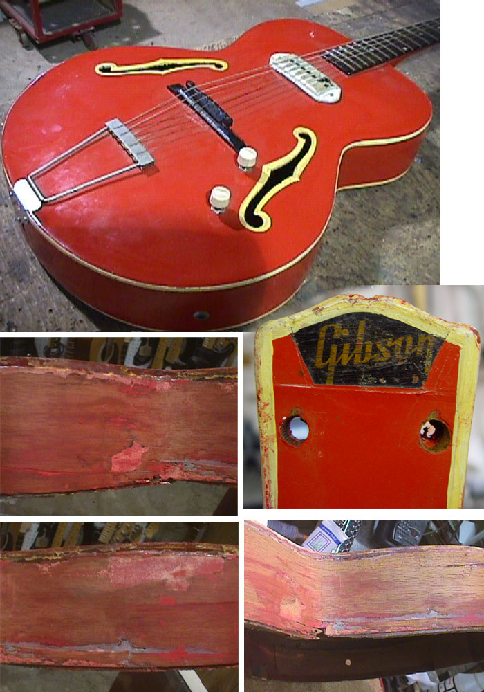 Gibson ES 100 Before Restoration