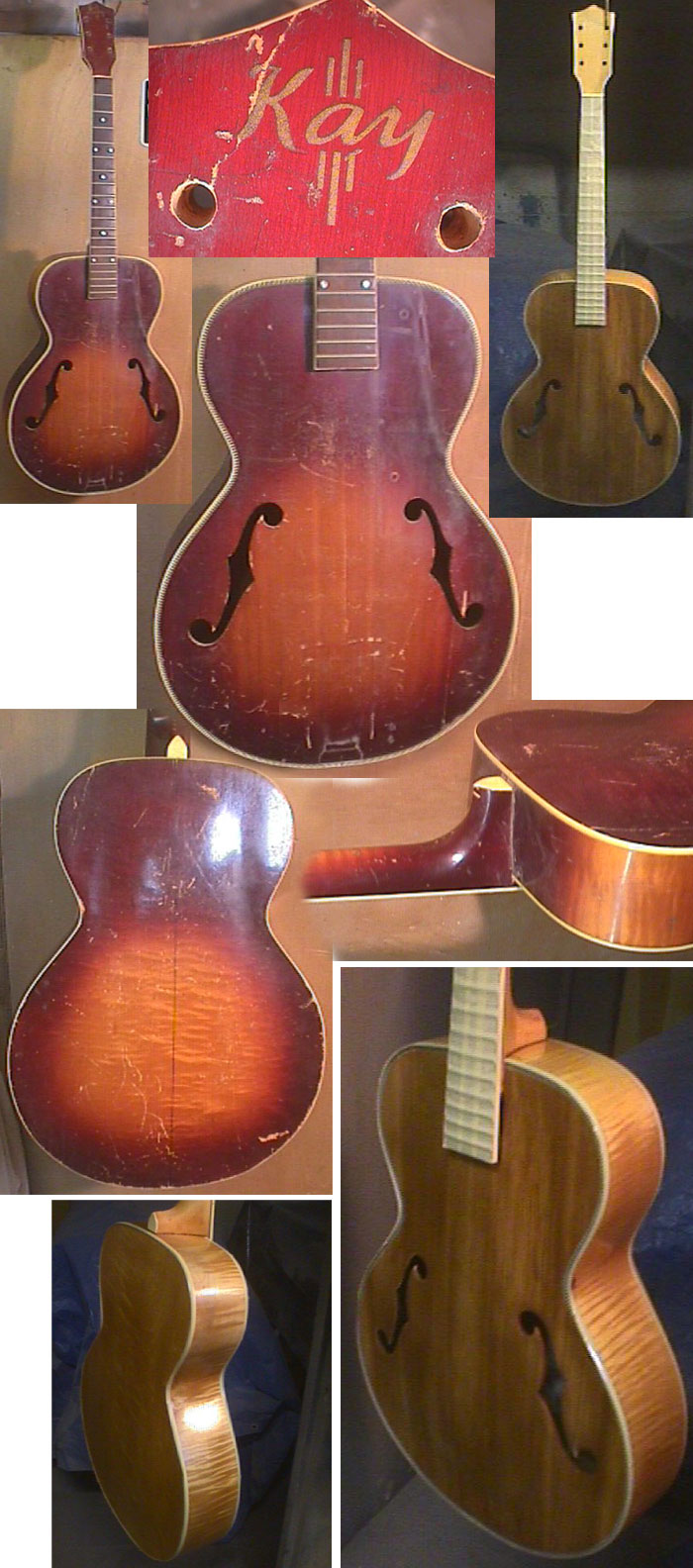 Kay Guitar Before Restoration