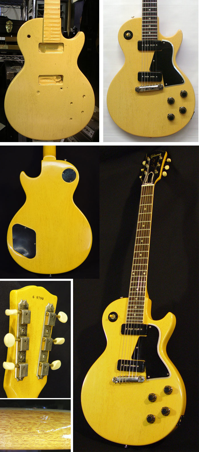 Gibson TV Yellow After Restoration